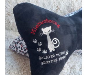 Stickdatei - Miezhaus 2